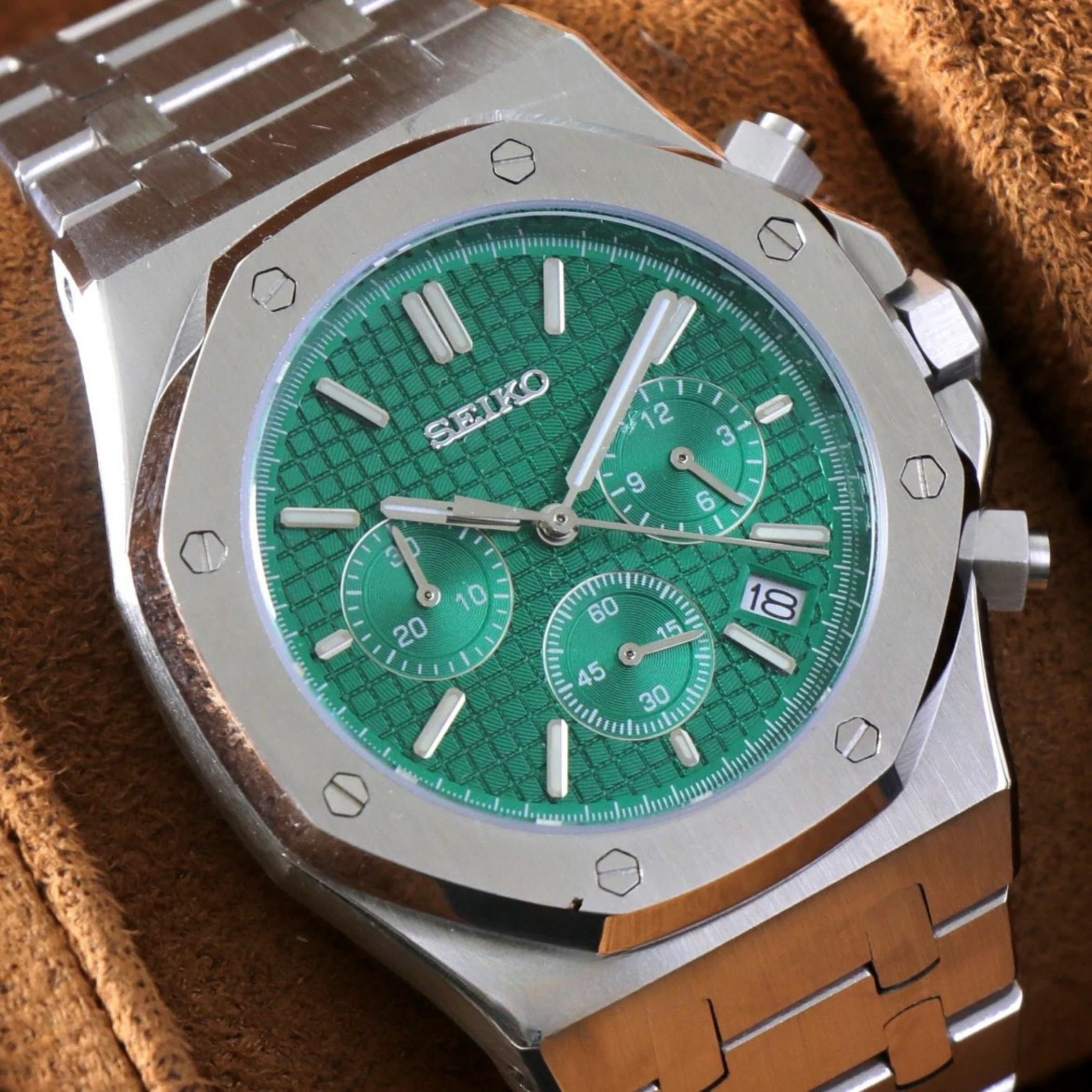 Royal Seikoak Chrono Green