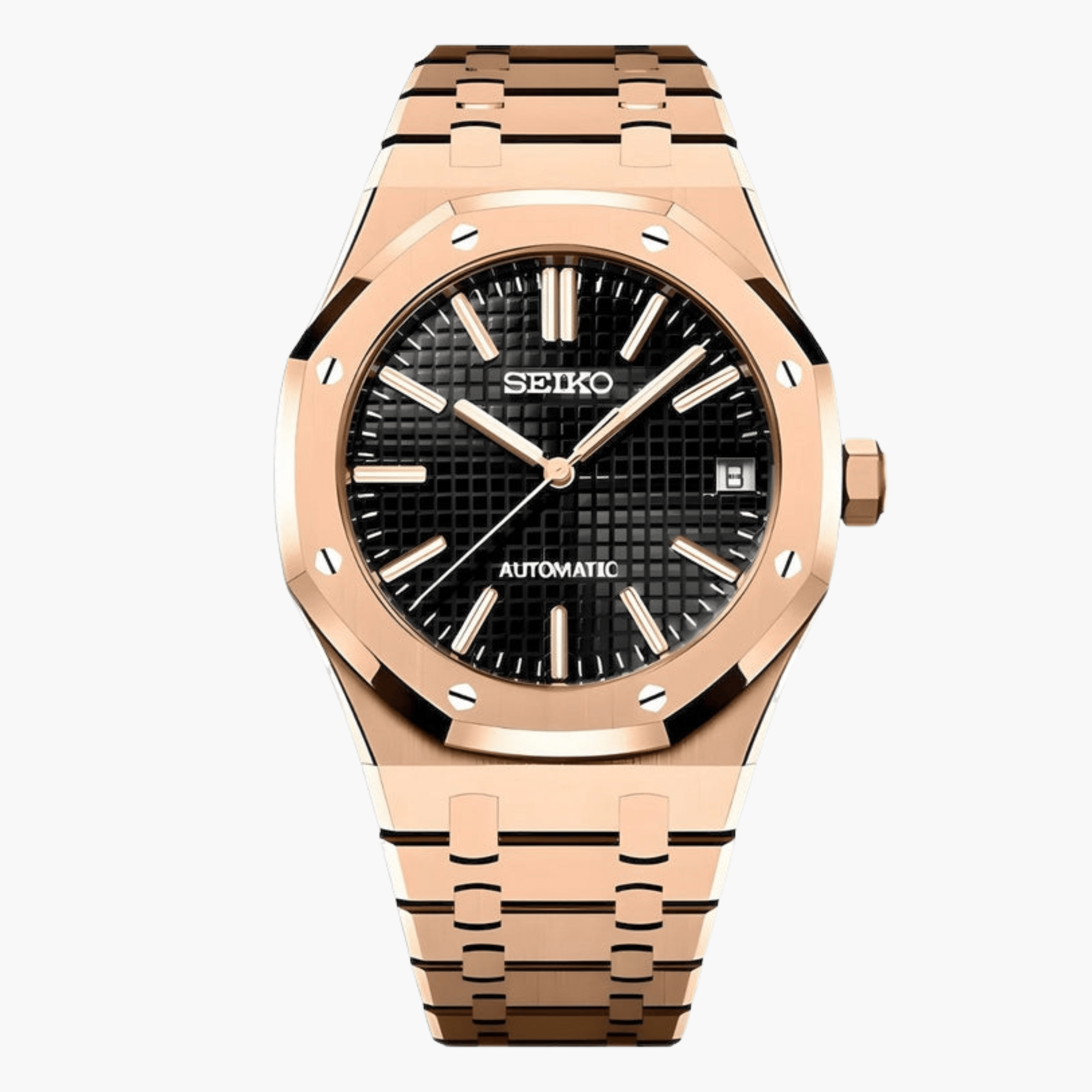 Royal Seikoak Rosegold Black